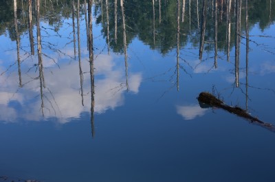 水鏡の空